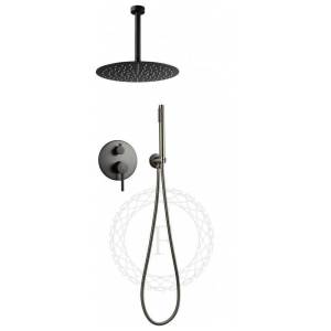 Душевая система Filarete Roun FL1024BG графит