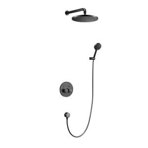 Душевая система Black&White 7566GM оружейная сталь