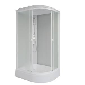 Душевая кабина Niagara Promo P100/70/26L/MT профиль белый, стекло матовое, 100x70x215