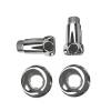 Соединение прямое Luxon 3/4"x1/2" гайка/штуцер, хром (пара)