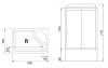 Душевая кабина Royal Bath BP RB8100BP5-WC-R с высоким поддоном, с сиденьем фото 4