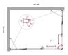 Душевой уголок Belbagno LUCE-AH-22-145/110-C-Cr профиль хром, стекло прозрачное, 145x110x195 фото 7