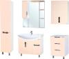 Зеркало Bellezza Лагуна 75 L бежевое фото 2