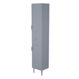 Шкаф-пенал Iddis Oxford 36 OXF36L0i97 напольный, светло-серый