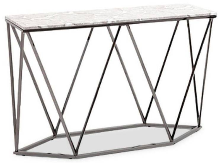 Стол туалетный Stool Group Авалон ECST-0551-GM сталь темный хром 122x41