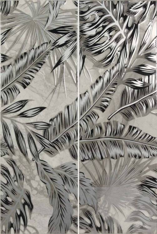 Декор Ape Ceramica Rex A036490 Decor Set (2) Pearl 75x25