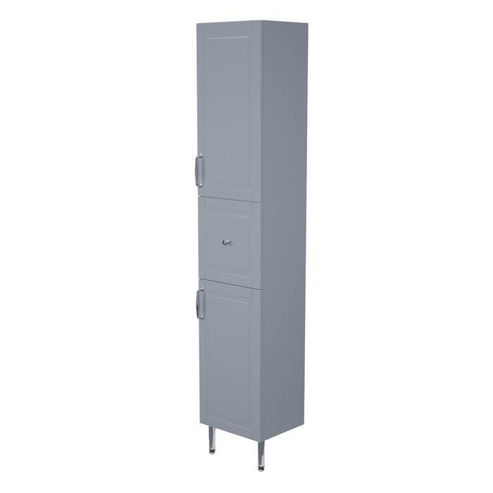 Шкаф-пенал Iddis Oxford 36 OXF36L0i97 напольный, светло-серый