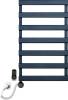 Полотенцесушитель электрический Luxrad Scala New 064376 84х50 L, черный, терморегулятор selmo smart programm с пультом