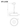 Подвесной светодиодный светильник ST Luce Ripple SL6014.503.01 фото 2