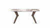 Стол обеденный Stool Group Weatte DF1989WDT 180 pandora, top DUAL мрамор шпон ореха фото 2