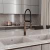 Смеситель для кухни Wasserkraft A8897 сенсорный, с гибким изливом, розовое золото фото 3
