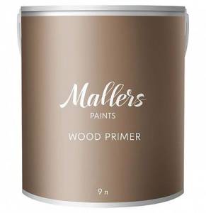 Грунтовка для защиты деревянных поверхностей Mallers Wood Primer 9 л