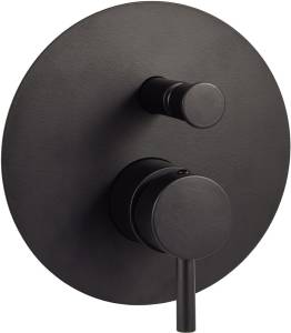 Смеситель для ванны с душем Paffoni Light LIG015NO С ВНУТРЕННЕЙ ЧАСТЬЮ
