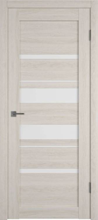 Межкомнатная дверь Владимирская Фабрика Дверей Atum Pro 29 Scansom Oak стекло White Cloud 700x2000