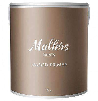 Грунтовка для защиты деревянных поверхностей Mallers Wood Primer 9 л