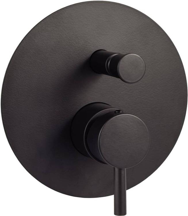 Смеситель для ванны с душем Paffoni Light LIG015NO С ВНУТРЕННЕЙ ЧАСТЬЮ