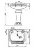 Пьедестал для раковины Cezares King palace CZR-431-T фото 3
