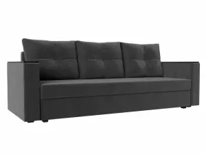 Диван прямой Лига Диванов Атланта Лайт 112640 Серый