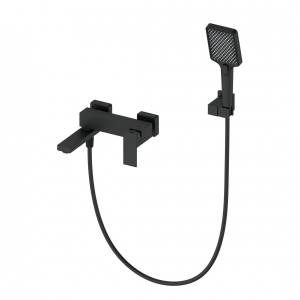 Смеситель для ванны Wonzon & Woghand WW-88639016-MB с душем, черный матовый