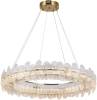 Большая подвесная люстра хрустальная светодиодная Kink Light Лиона 07600-80A,36