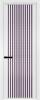 Межкомнатная дверь Profil Doors 3 AGP цвет профиля Вайт, стекло безопасное 6 мм мору фиолетовое 800x2000