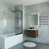 Акриловая ванна Vincea VBT-2A150-LG с ножками, белая, 150x75x47 фото 3
