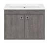 Тумба с раковиной Misty Пайн 60 Э-Пай-09060-19-2По 59x43 коричневый
