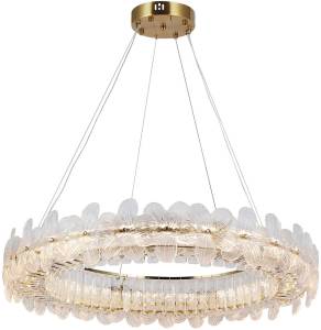 Большая подвесная люстра хрустальная светодиодная Kink Light Лиона 07600-80A,36