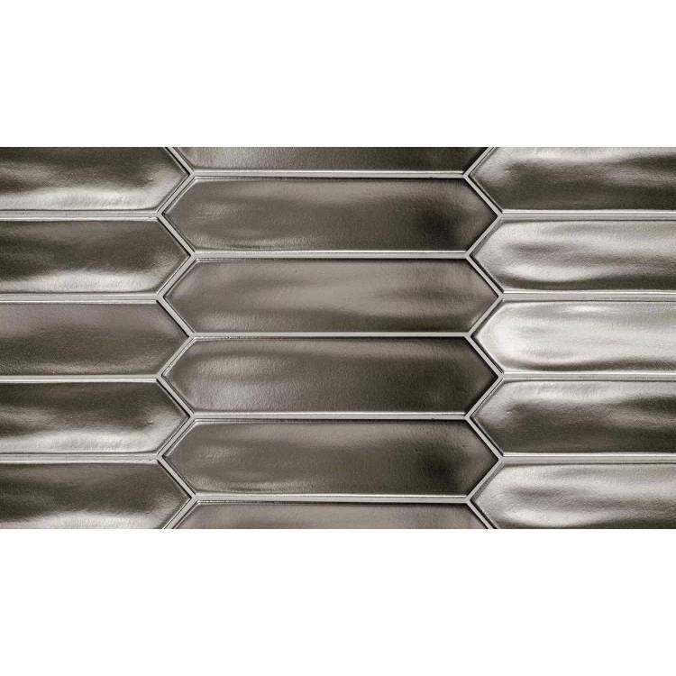 Керамическая плитка Equipe Lanse 27492 Silver 5x25