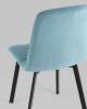 Стул Stool Group Oliver Square fb-oliver-square-neo-22 велюр пыльно-голубой фото 7