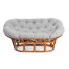 Диван Tetchair Mamasan 23/02 W 25285 Cognac, ткань, серо-бежевая 3м 16/2 фото 3