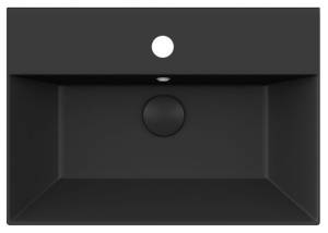Раковина Isvea SistemaZ Frame 10SF50060SV-2N черный матовый, 60x42