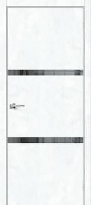 Межкомнатная дверь Bravo 153-1051 Браво-2.55 Snow Art 200x60