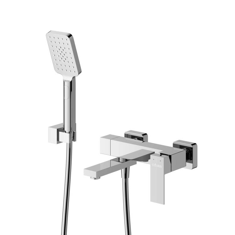 Смеситель для ванны и душа Cezares Slider SLIDER-VD-01 хром