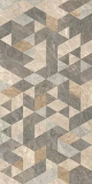 Керамогранит Vitra Marmostone K951329LPR01VTER Микс Гео 7ЛПР R 8мм 60x120