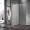 Душевая перегородка Vincea Walk in VSW-1H600CLG профиль матовый золотой, стекло прозрачное, 600x2000