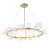 Люстра Crystal Lux Agata Sp24 V2 Gold/Transparente фото 3