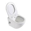 Унитаз подвесной BelBagno Uno BB3105CHR-BS/SC с сиденьем и креплением, с функцией биде и смесителем фото 5