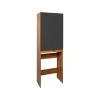 Шкаф Viant Бостон VBOS645G-SHSM 380x645x1900 графит