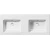 Раковина GSI Pura 8845111 белый глянцевый, двойная, 120x50 фото 2
