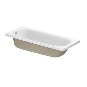 Акриловая ванна Niagara Brava 170x70 с каркасом, белая глянцевая