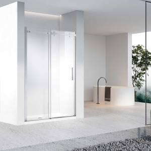 Душевая дверь в нишу Vincea Como-N VDS-4CN120CL 1200x1950, профиль хром, стекло прозрачное