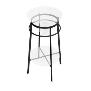 Металлическая структура Kerama Marazzi Kerama Marazzi Cono 44 черная матовая