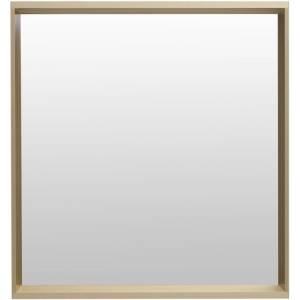 Зеркало Allen Brau Reality 70 1.32017.03 с LED подсветкой, латунь брашированная, 750x700x140