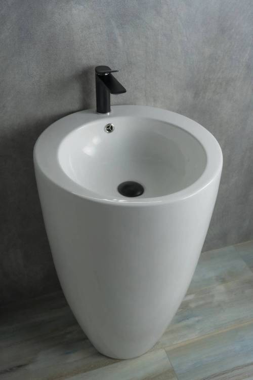 Раковина Gid Autonomo Nb133 81106 белая, 49x49x82