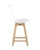 Набор из 4 полубарных стульев Stool Group Frankfurt Y815A-65CM white X4 белый фото 4