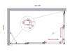 Душевой уголок Belbagno LUCE-AH-21-150/90-C-Cr профиль хром, стекло прозрачное, 150x90x195 фото 7