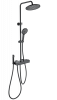 Душевая стойка Wonzon & Woghand WW-B3580-MB с термостатом, белый