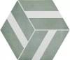 Керамогранит Durstone Six Cementine Bari Aqua 23x27 фото 3