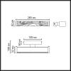 Настенный светодиодный светильник Odeon Light Exclusive Riviera 5451/10WLA фото 2
